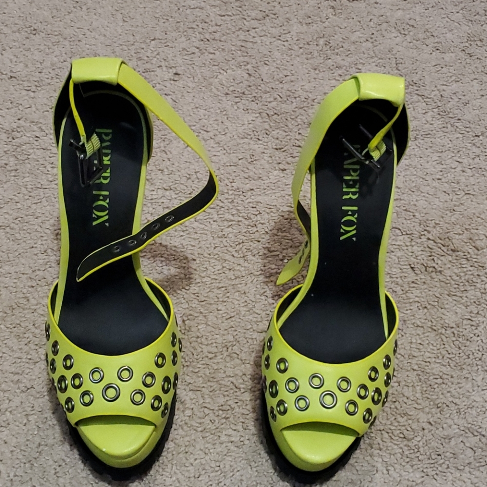 Lime platform heel